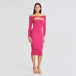 7. NWT SER.O.YA IRENE DRESS IN HOT PINK
